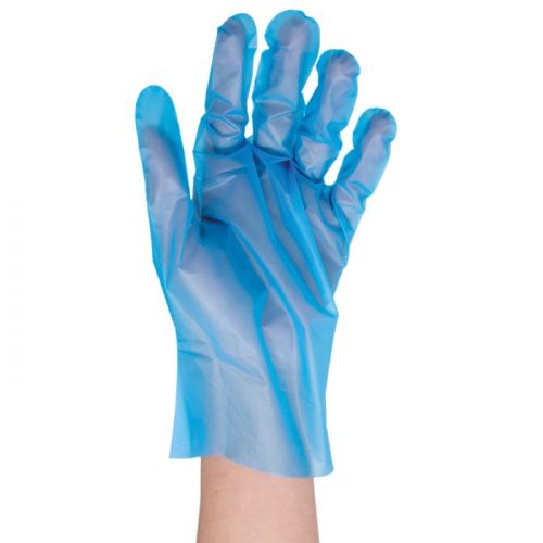 PE Gloves (Blue)